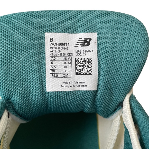 New Balance Women's Fuel Cell 996v5 Size7.5 Tennis Pickleball Athletic - Picture 9 of 10